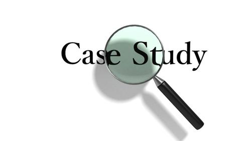 Case Study graphic with magnifying glass preview image